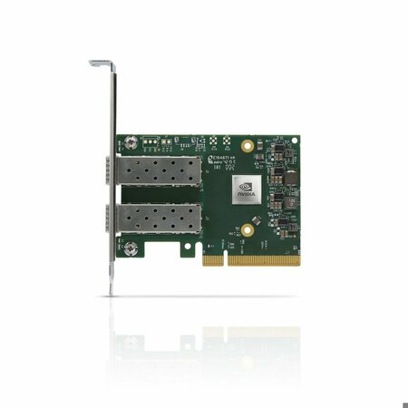 NVIDIA CONNECTX-6 LX EN ADAPTER CARD, 25GBE, DUAL-PORT SFP28, PCIE 4.0 X8, SECURE BOOT,  MCX631102AS-ADAT
